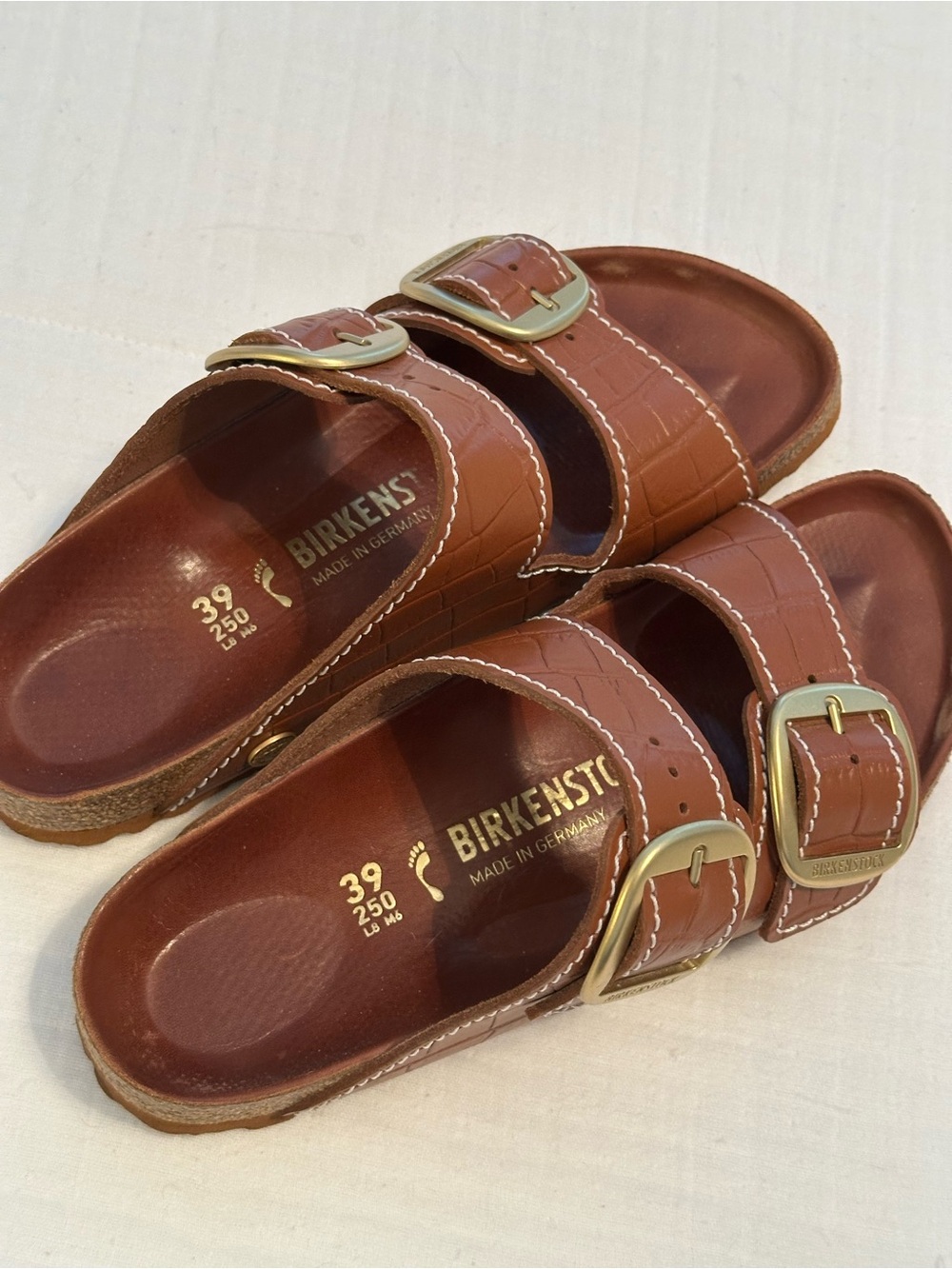 Birkenstock women’s ' Madrid Two-Strap Sandals in Brown